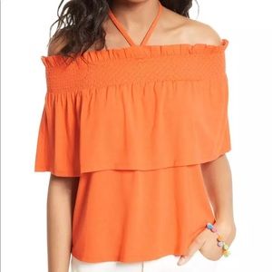 Rebecca Minkoff Ghiradelle off shoulder top